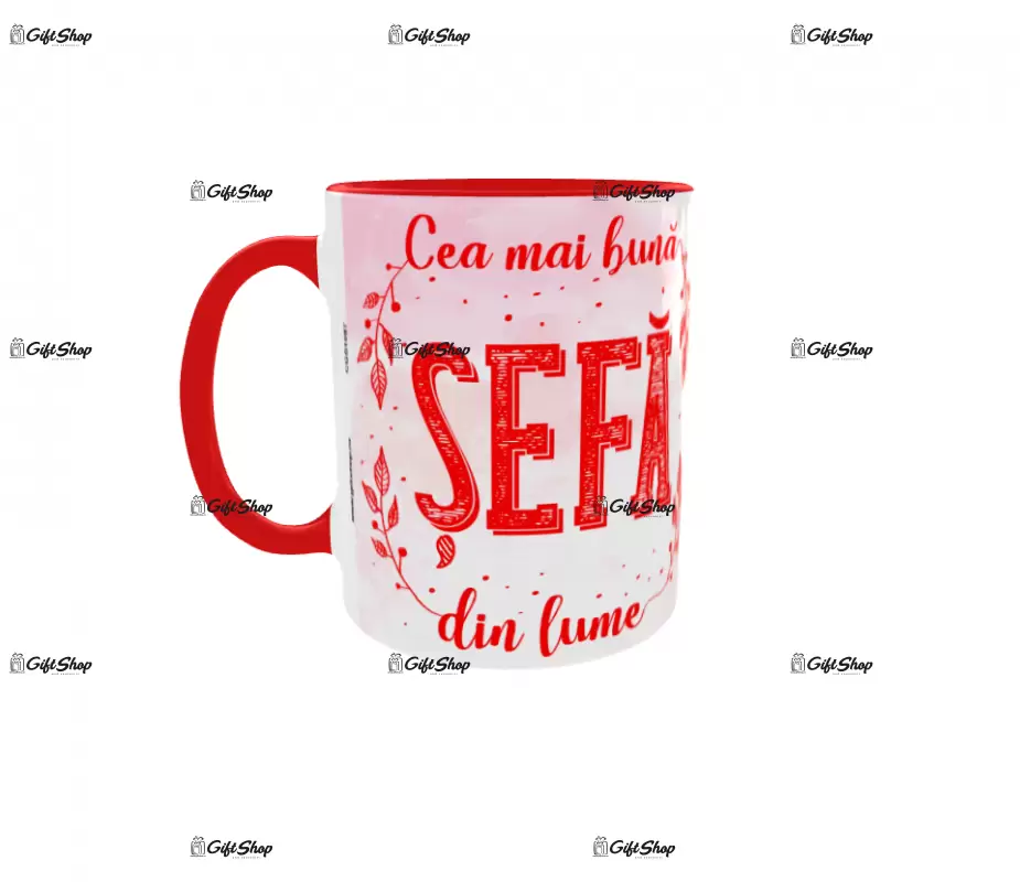 Cea mai buna sefa din lume, cana ceramica, 330ml, cgs1087c